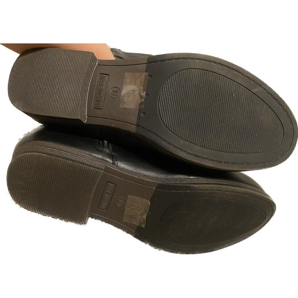 JOURNEE COLLECTION WOMEN'S TORI RIDING BOOTS,BLACK,US SIZE 10 Wide Calf - Picture 5 of 6